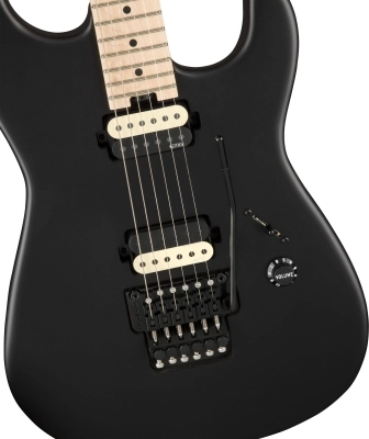 Jim Root Signature Pro-Mod San Dimas Style 1 HH FR M, Maple Fingerboard - Satin Black