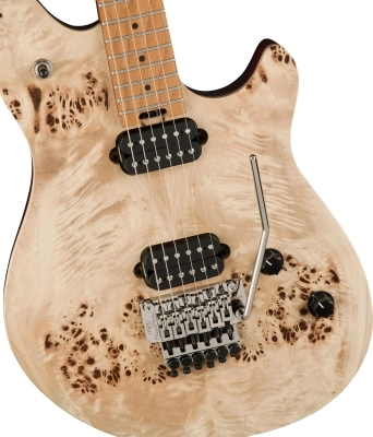 Wolfgang WG Standard Exotic Poplar Burl, Baked Maple Fingerboard - Natural