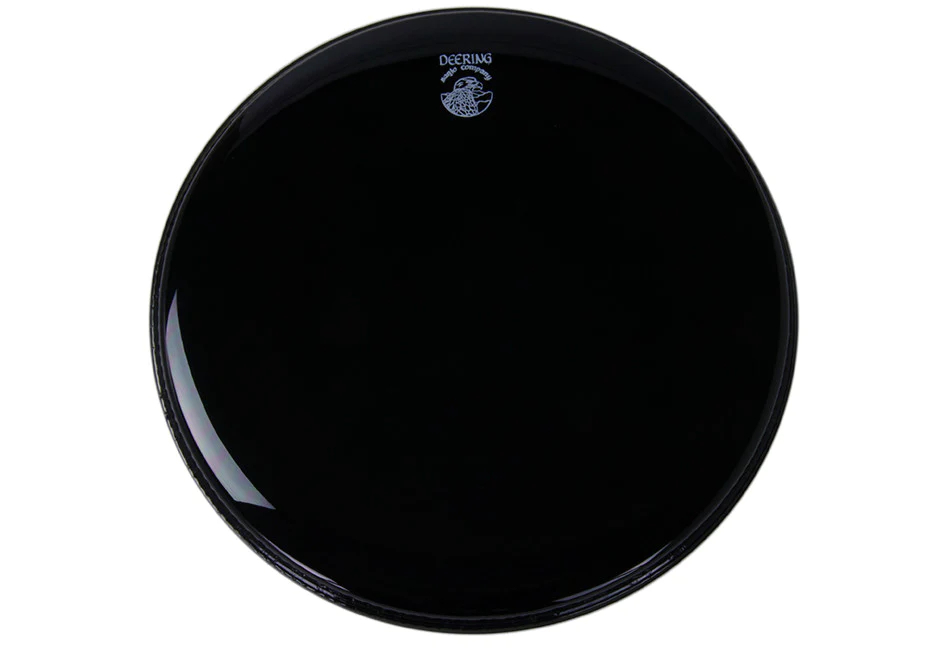 Medium Crown Black Banjo Head - 11\'\'
