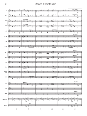 March Phantasma - Standridge - Concert Band - Gr. 2