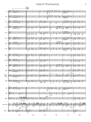 March Phantasma - Standridge - Concert Band - Gr. 2