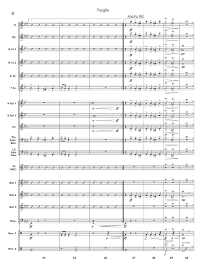 Fragile - Standridge - Concert Band - Gr. 1.5-2