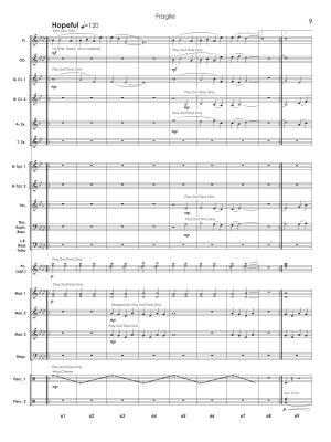 Fragile - Standridge - Concert Band - Gr. 1.5-2