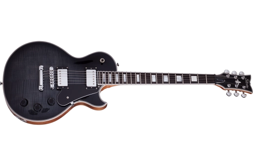 Schecter - Solo-II Custom Electric Guitar - Trans Black Burst