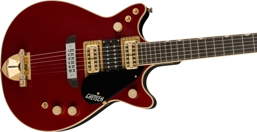 G6131-MY-RB Limited Edition Malcolm Young Signature Jet, Ebony Fingerboard - Vintage Firebird Red