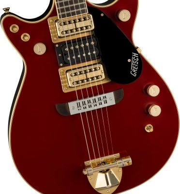 G6131-MY-RB Limited Edition Malcolm Young Signature Jet, Ebony Fingerboard - Vintage Firebird Red