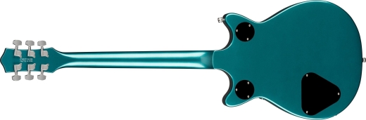 G5222 Electromatic Double Jet BT with V-Stoptail, Laurel Fingerboard - Ocean Turquoise