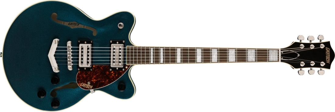 Gretsch Guitars - G2655 Streamliner Center Block Jr. Double-Cut with  V-Stoptail, Laurel Fingerboard - Midnight Sapphire