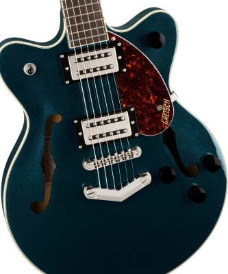 G2655 Streamliner Center Block Jr. Double-Cut with V-Stoptail, Laurel Fingerboard - Midnight Sapphire