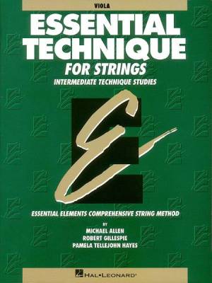 Hal Leonard - Essential Technique for Strings - Violon alto