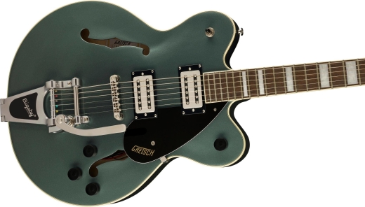 G2622T Streamliner Center Block Double-Cut with Bigsby, Laurel Fingerboard - Stirling Green
