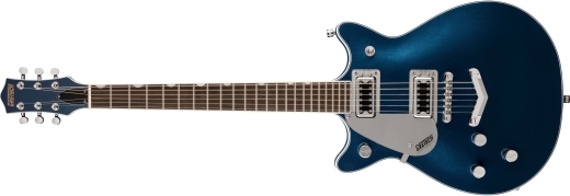 G5232LH Electromatic Double Jet FT with V-Stoptail, Left-Handed, Laurel Fingerboard - Midnight Sapphire