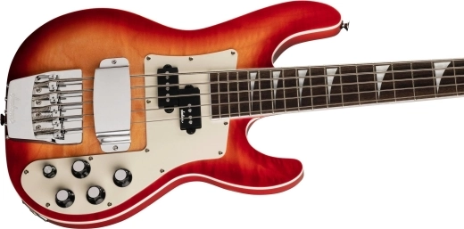 X Series Concert Bass CBXNT DX V, Laurel Fingerboard - Fireburst