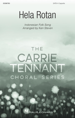 Hal Leonard - Hela Rotan Chanson folklorique indonsienne/Steven SATB