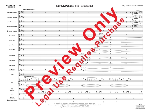 Change Is Good - Goodwin - Jazz Ensemble - Gr. 3.5
