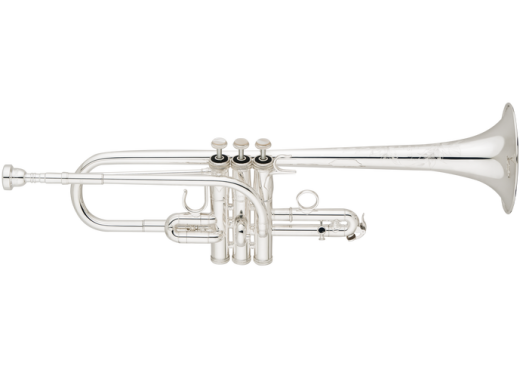 S. E. Shires - Q Series Professional Trumpet in Eb/D - Silver Plated
