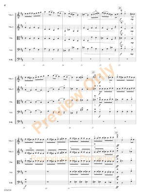 Carnival Overture - Dvorak/Gruselle - String Orchestra - Gr. 3.5