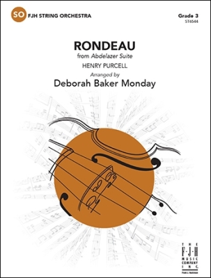 FJH Music Company - Rondeau (from Abdelazer Suite) - Purcell/Monday - String Orchestra - Gr. 3