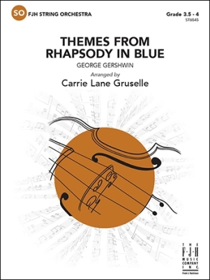 Themes from Rhapsody in Blue - Gershwin/Gruselle - String Orchestra - Gr. 3.5 - 4