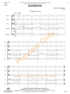 Elementa - Newbold - String Orchestra - Gr. 4