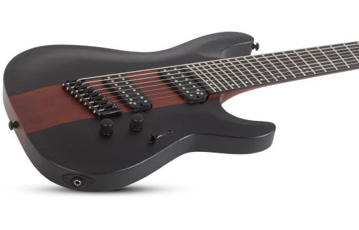 C-8 Multiscale Rob Scallon 8-String Electric Guitar - Satin Dark Roast