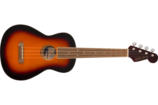 Fender - Avalon Tenor Ukulele, Walnut Fingerboard - 2-Colour Sunburst