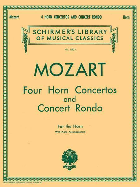 Four Horn Concertos and Concert Rondo
