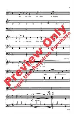 Carry the Light - Beck - SATB