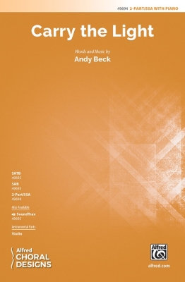 Alfred Publishing - Carry the Light - Beck - 2pt/SSA