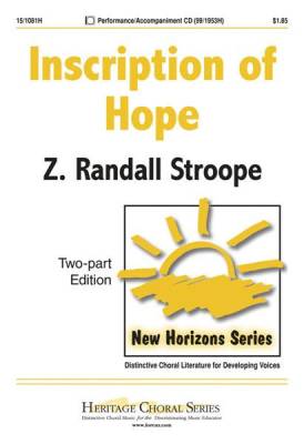 Heritage Music Press - Inscription of Hope