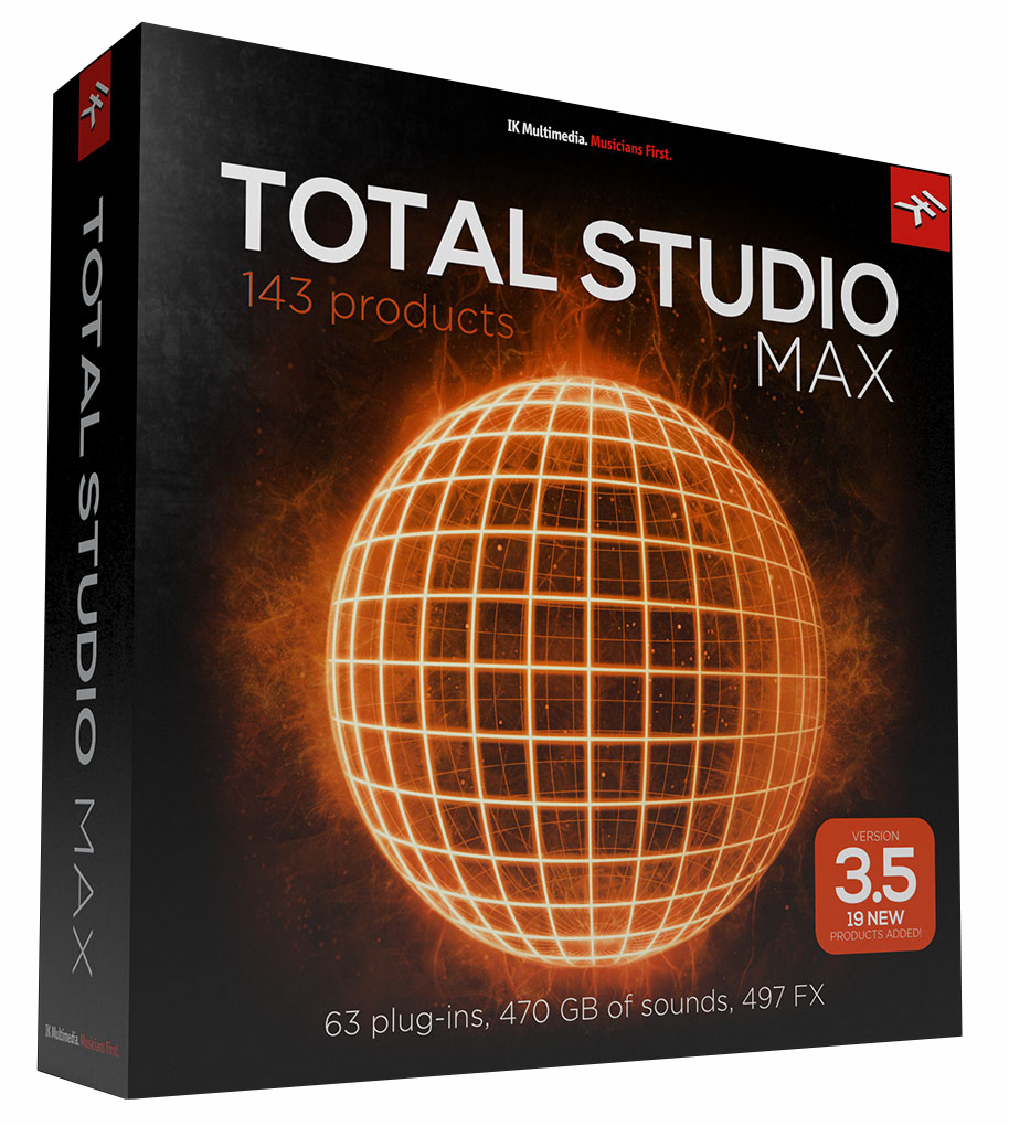 IK Multimedia Total Studio 3.5 Max (Full) - Download | Long & McQuade