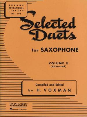 Rubank Publications - Selected Duets for Saxophone