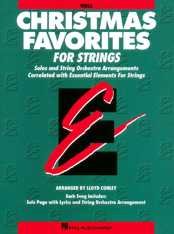 Essential Elements Christmas Favorites for Strings - Conley - Viola - Book