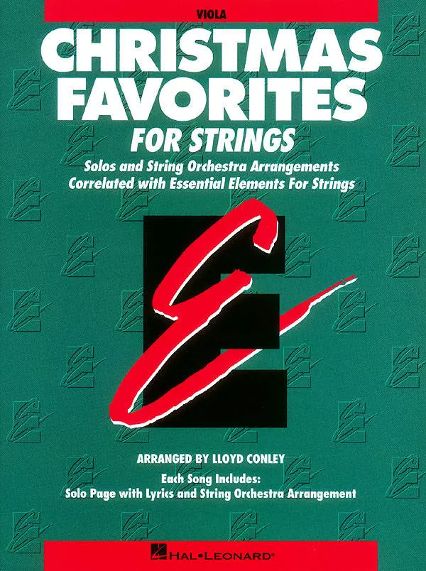 Essential Elements Christmas Favorites for Strings - Conley - Viola - Book