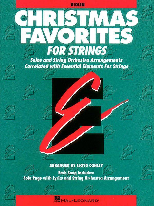 Essential Elements Christmas Favorites for Strings - Conley - Violin - Book