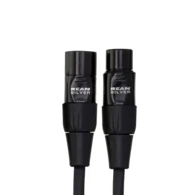REAN XLR3F to XLR3M Pro Microphone Cable - 50\'