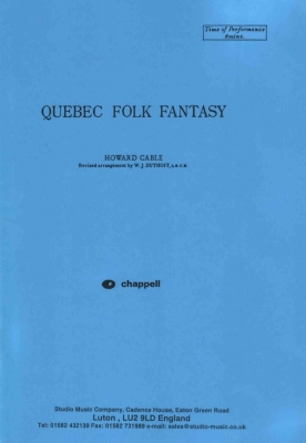 Studio Music Company - Quebec Folk Fantasy - Cable - Concert Band