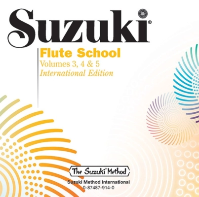 Summy-Birchard - Suzuki Flute School CD, Volume 3, 4 & 5