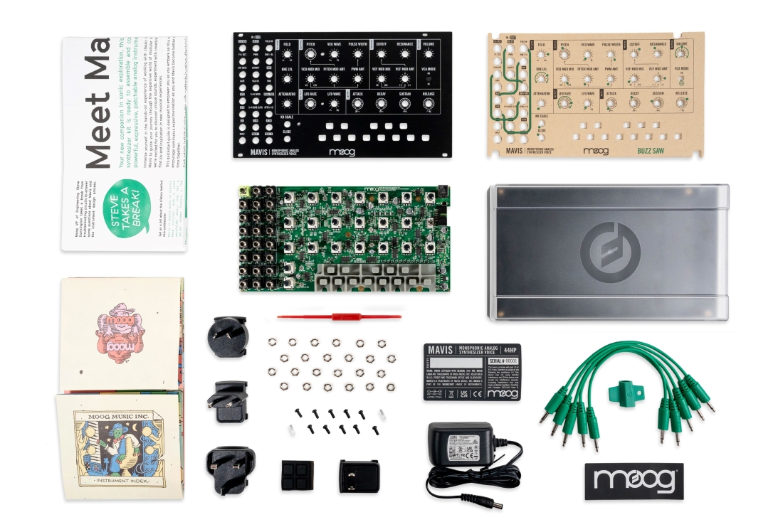 Moog Mavis DIY Analog Synth Kit Long & McQuade