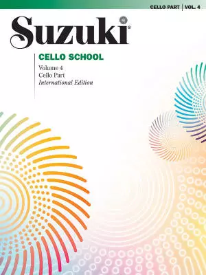 Summy-Birchard - Suzuki Cello School, Volume 4 (International Edition) - Cello - Book