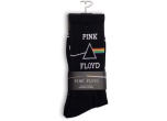 Perris Leathers Ltd - Pink Floyd Dark Side of the Moon Crew Socks, Large (One Pair) - Black