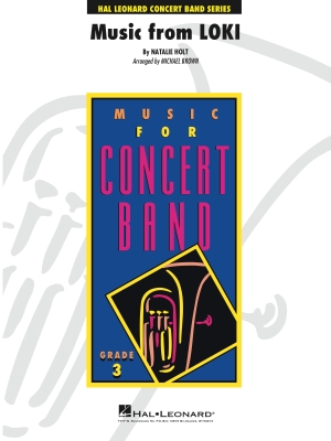 Hal Leonard - Music from Loki - Holt/Brown - Concert Band - Gr. 3