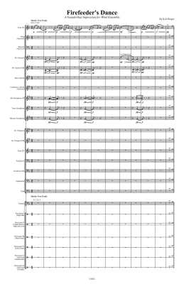 Firefeeder\'s Dance - Rieger - Concert Band - Gr. 3