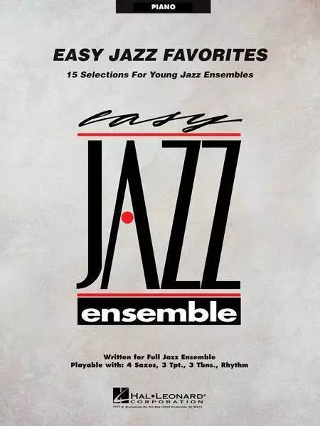 Easy Jazz Favorites - Piano