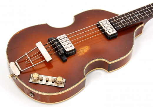 63 Violin Bass with Case - Vintage Finish