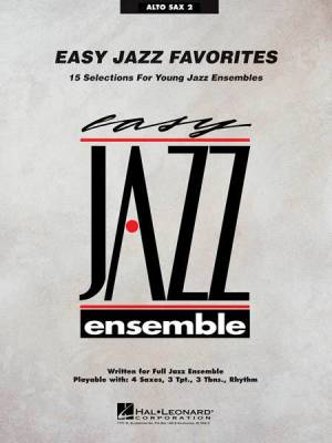 Hal Leonard - Easy Jazz Favorites - Saxophone alto 2