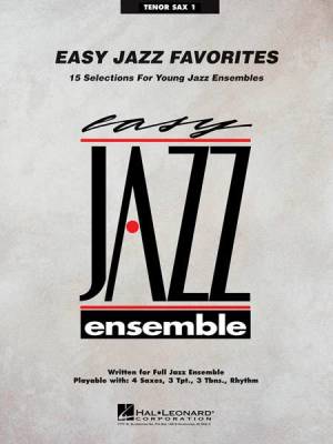 Hal Leonard - Easy Jazz Favorites - Tenor Sax 1