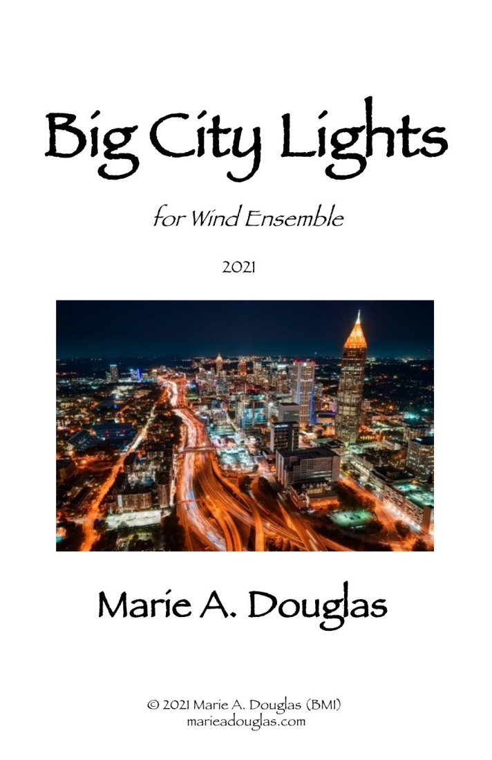 Big City Lights - Douglas - Concert Band - Gr. 4