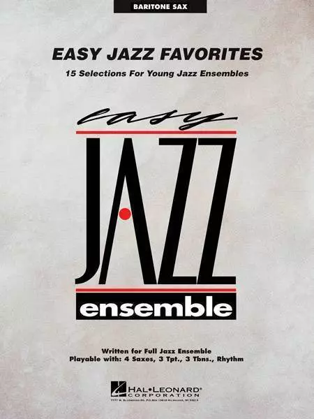 Easy Jazz Favorites - Baritone Sax