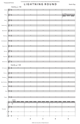 Lightning Round -  Day - Concert Band - Gr. 5